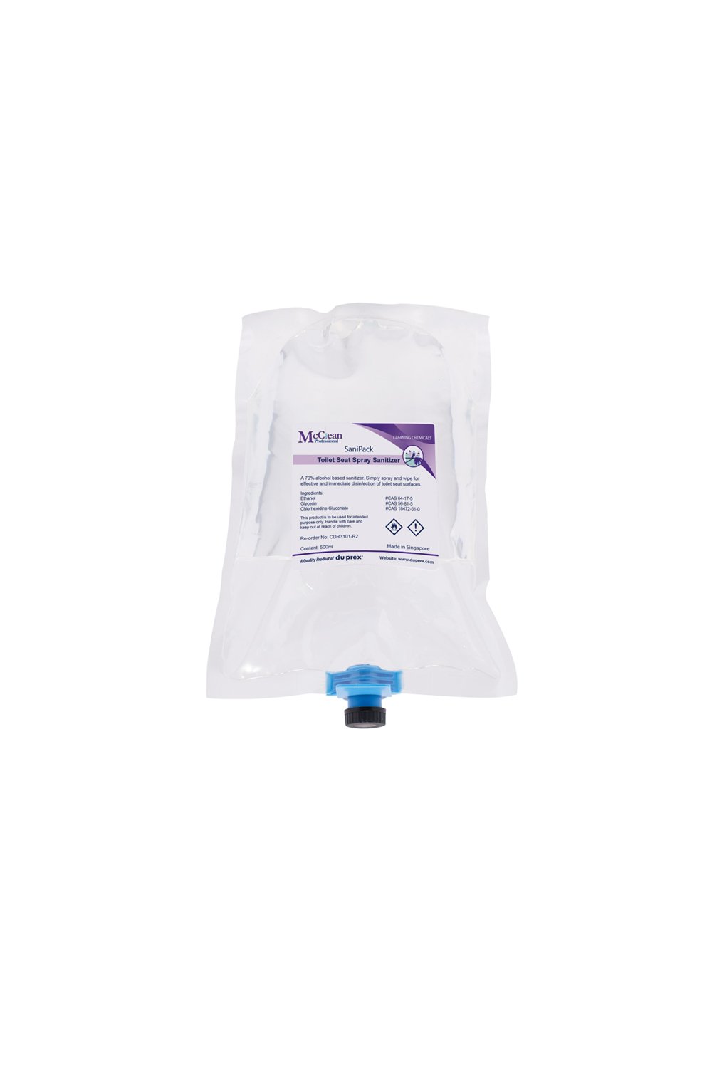McClean - SaniPack Toilet Seat Spray Sanitizer 500ml